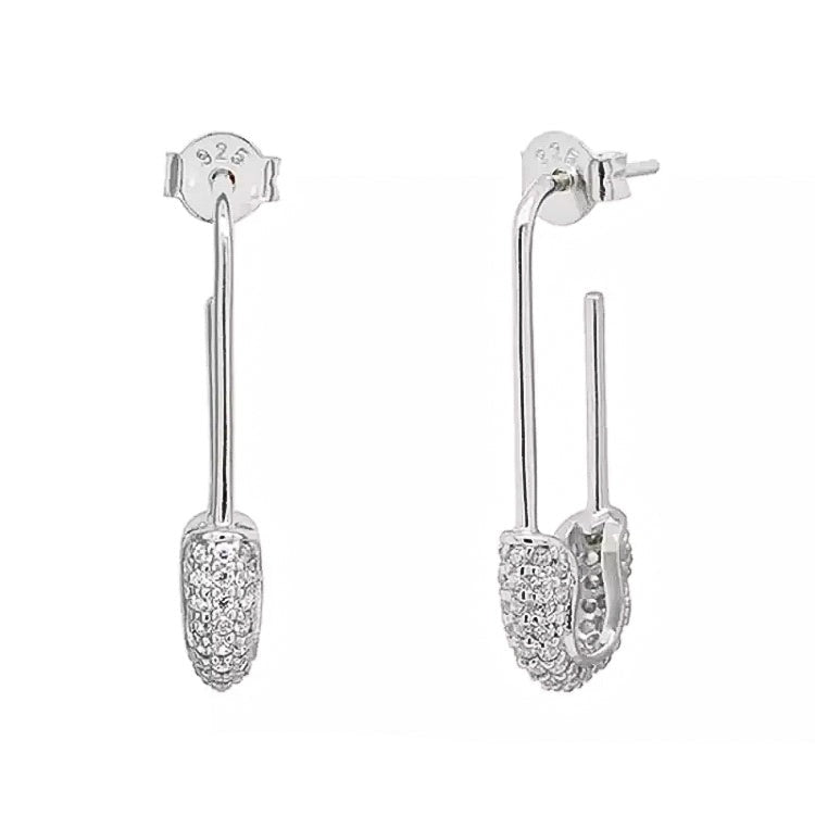 Boucles d'oreilles PINNA Silver
